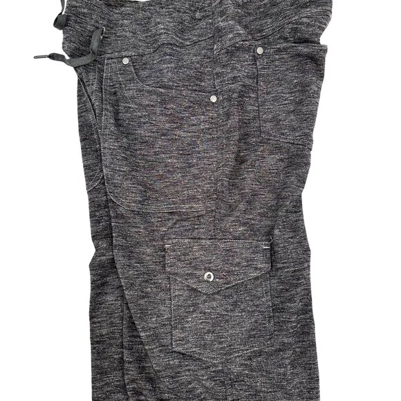 Kühl Womens Gray Heathered Drawstring Cargo Knit Pull On Pants Size 2 - Picture 6 of 12